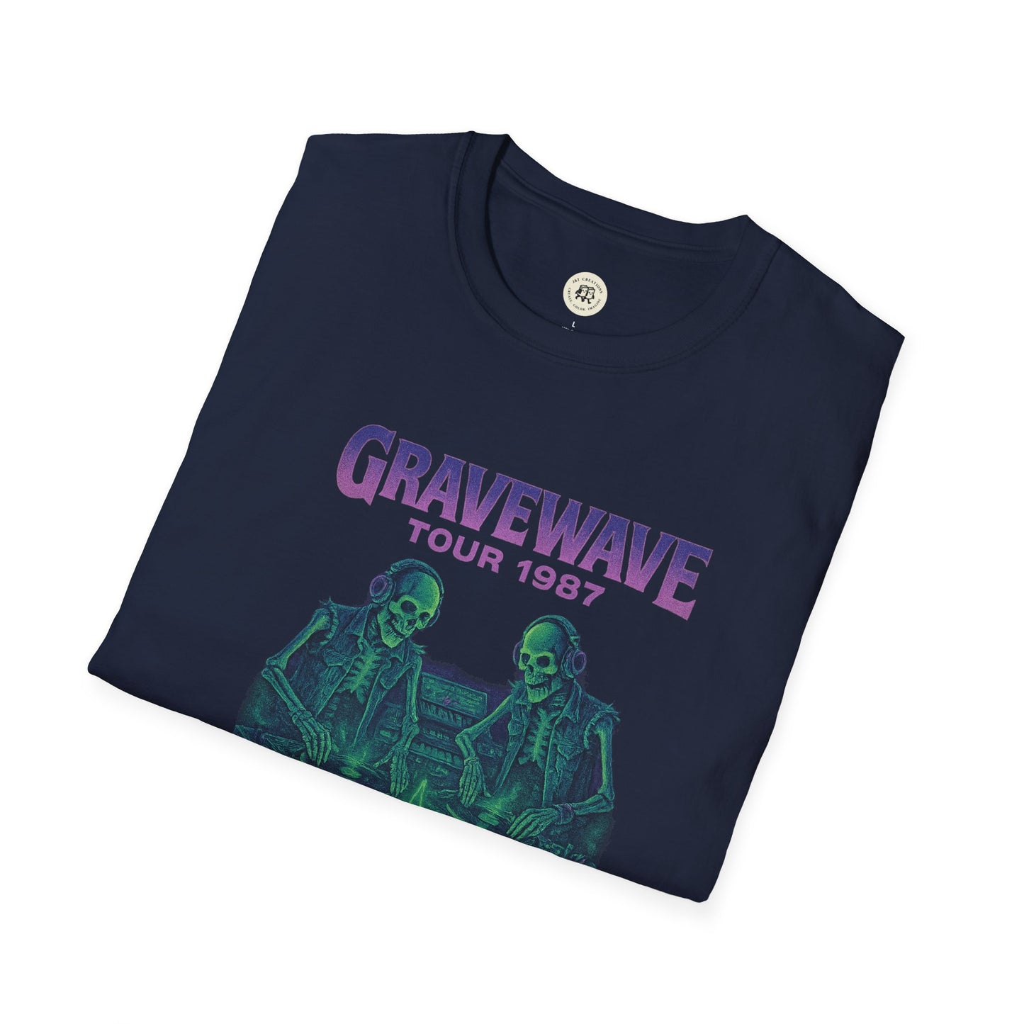 Gravewave Tour 1987 Shirt - Retro Graphic Tee