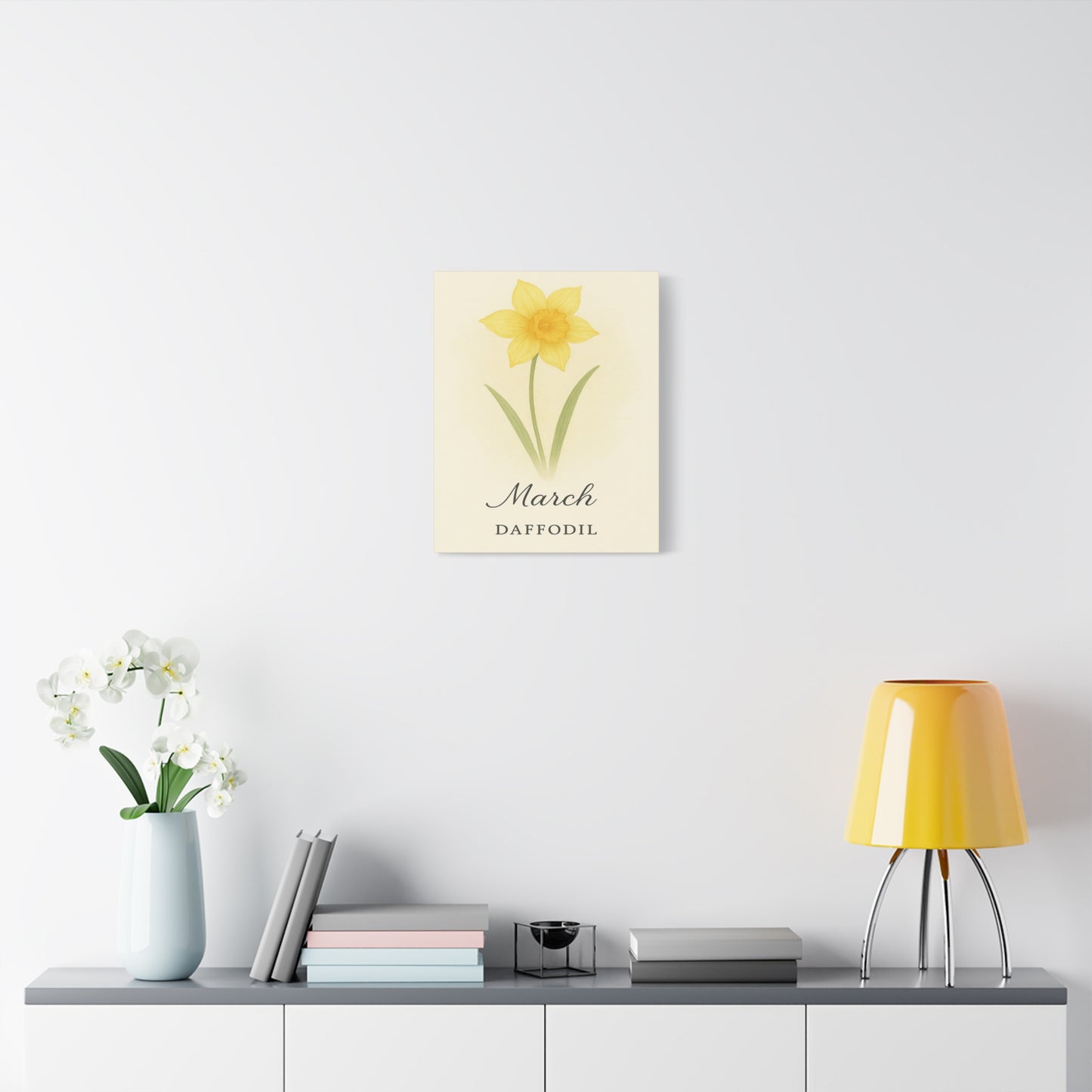 March Carnation Decor, Home Decor, Gift for New Year, Floral Artwork, Gallery Wall