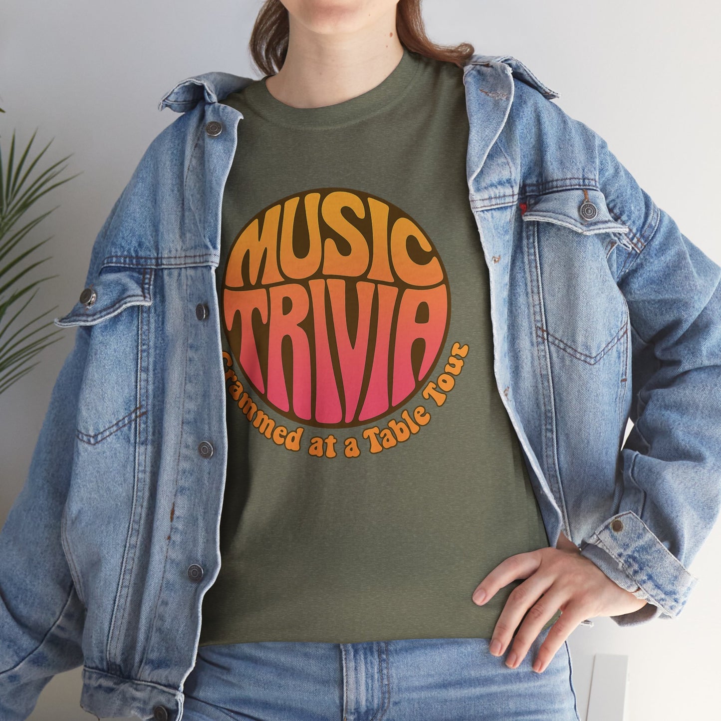 Vintage Music Trivia T-Shirt Retro Design