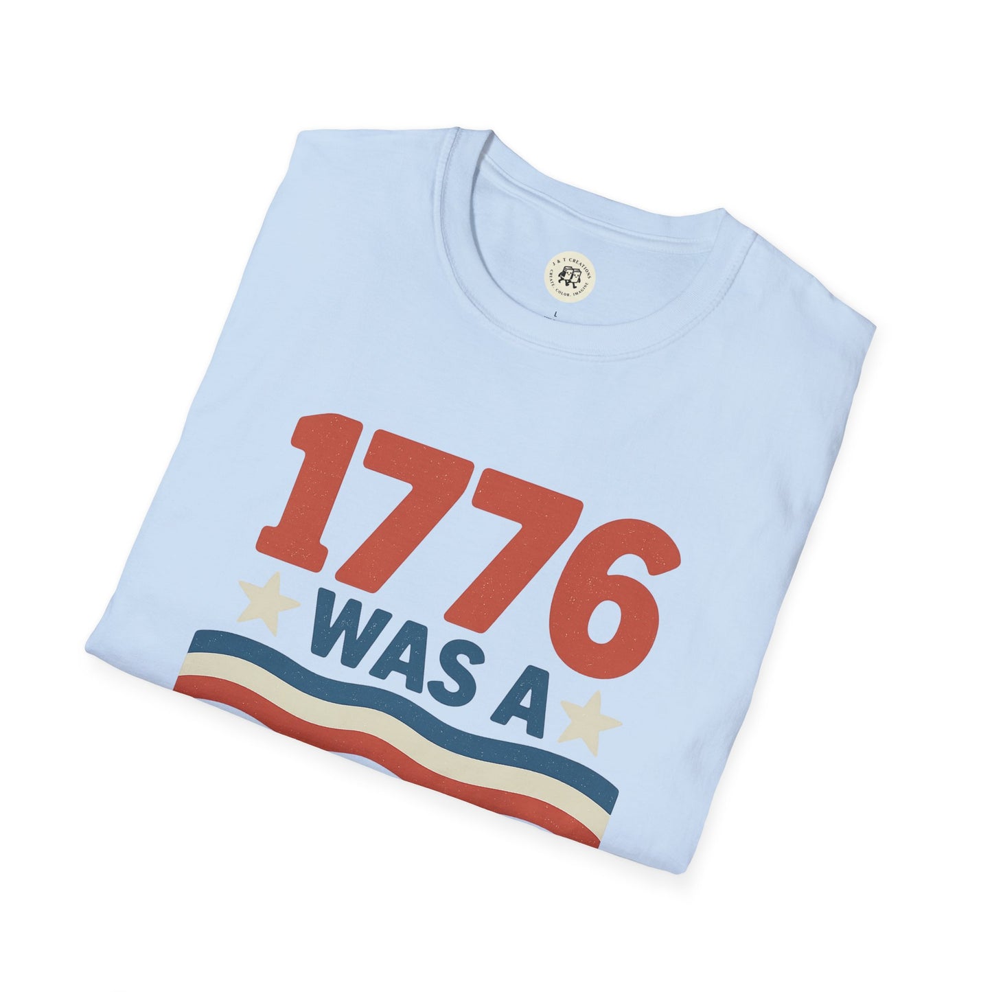 Patriotic 4th of July Shirt - 1776 Vibe Tee
