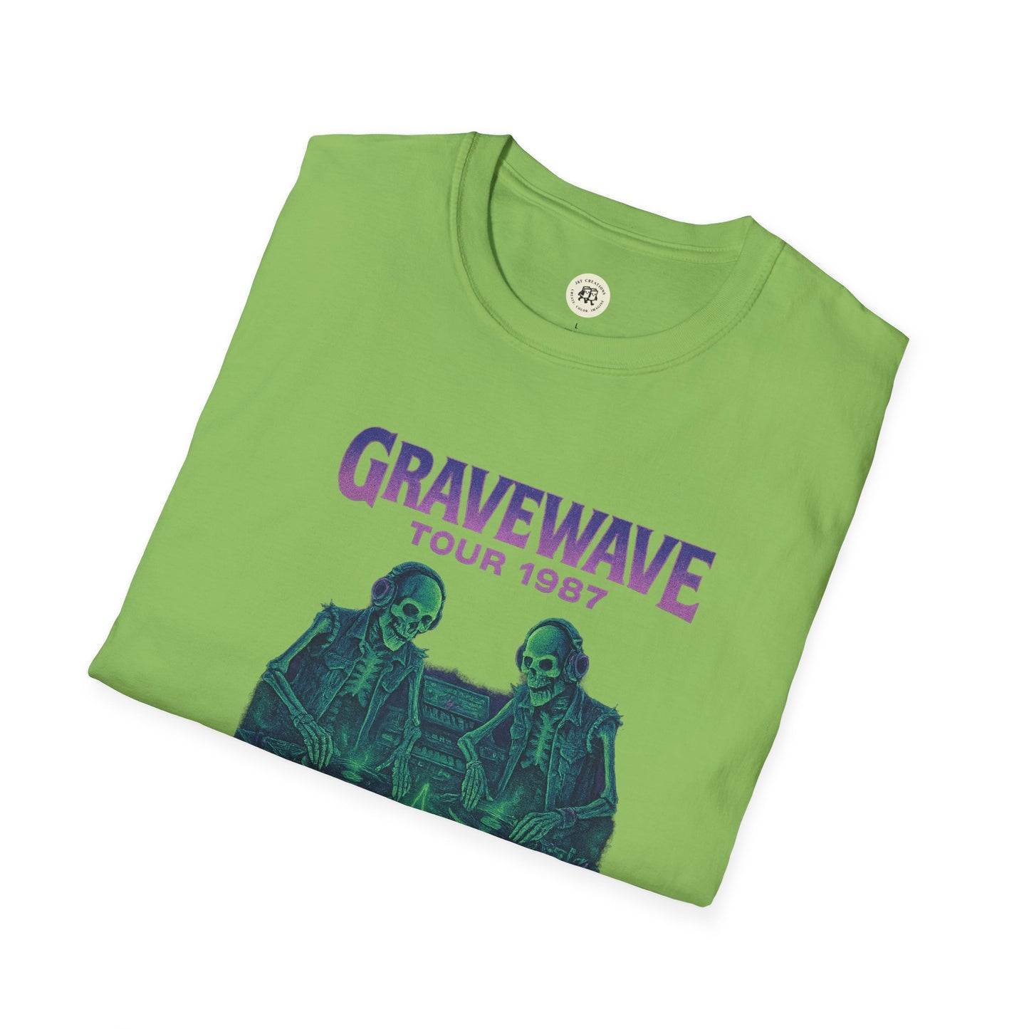 Gravewave Tour 1987 Shirt - Retro Graphic Tee
