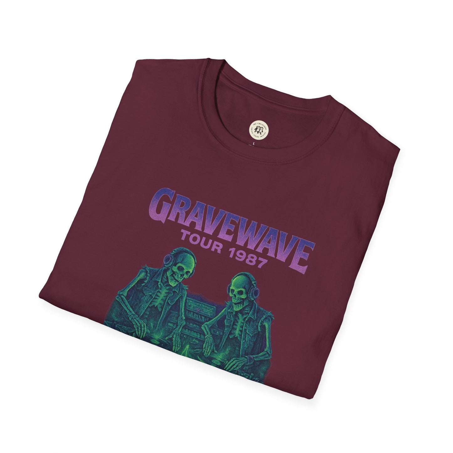 Gravewave Tour 1987 Shirt - Retro Graphic Tee
