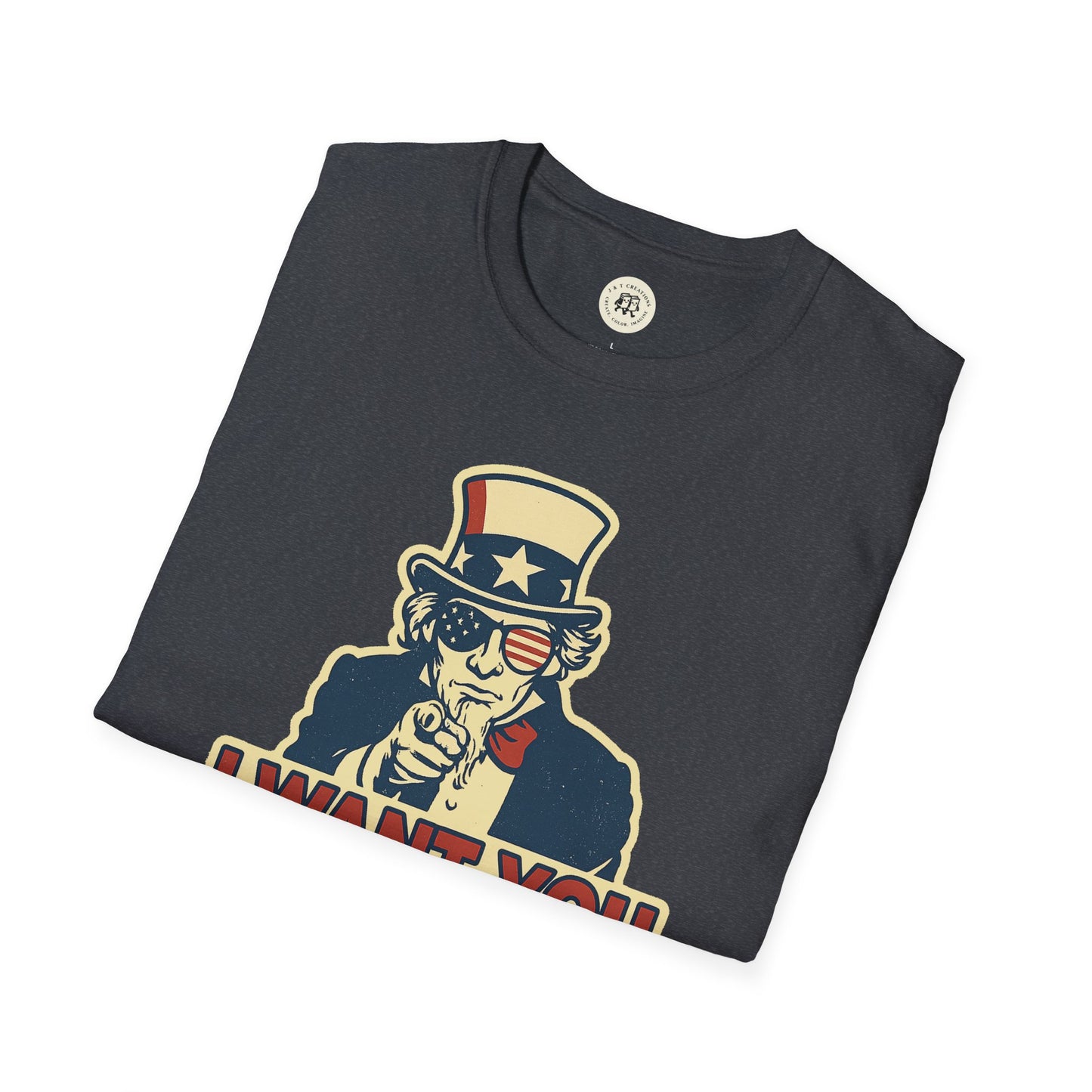 Funny Independence Day T-Shirt - Hot Dogs Design