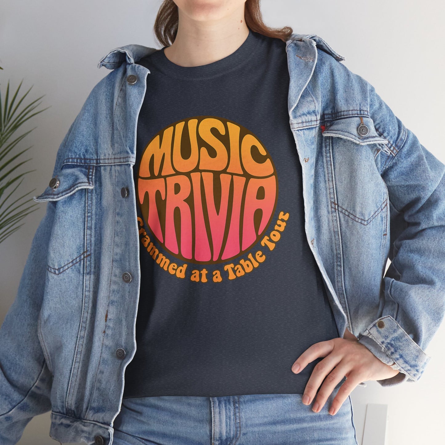 Vintage Music Trivia T-Shirt Retro Design