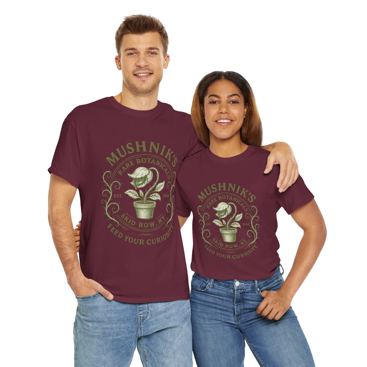Little Shop of Horrors T-Shirt β Botanical Design