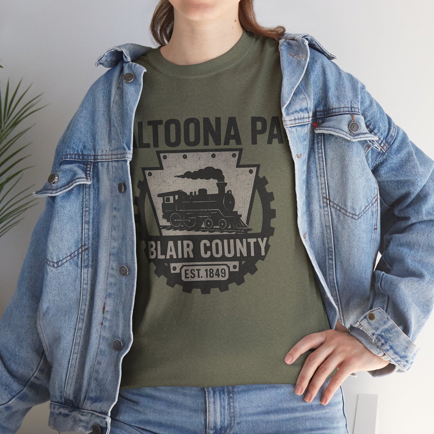 Altoona PA T-Shirt Blair County Vintage Train