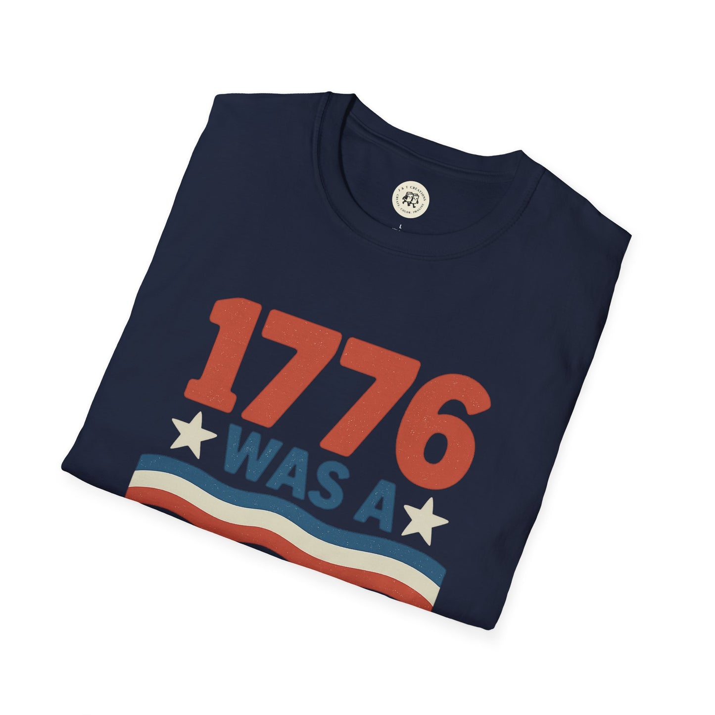 Patriotic 4th of July Shirt - 1776 Vibe Tee