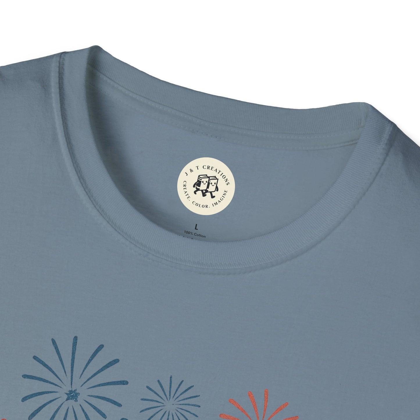 Fourth of July Fireworks Shirt - Patriotic Tee