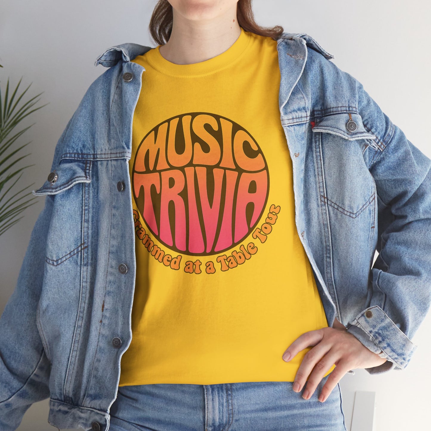 Vintage Music Trivia T-Shirt Retro Design