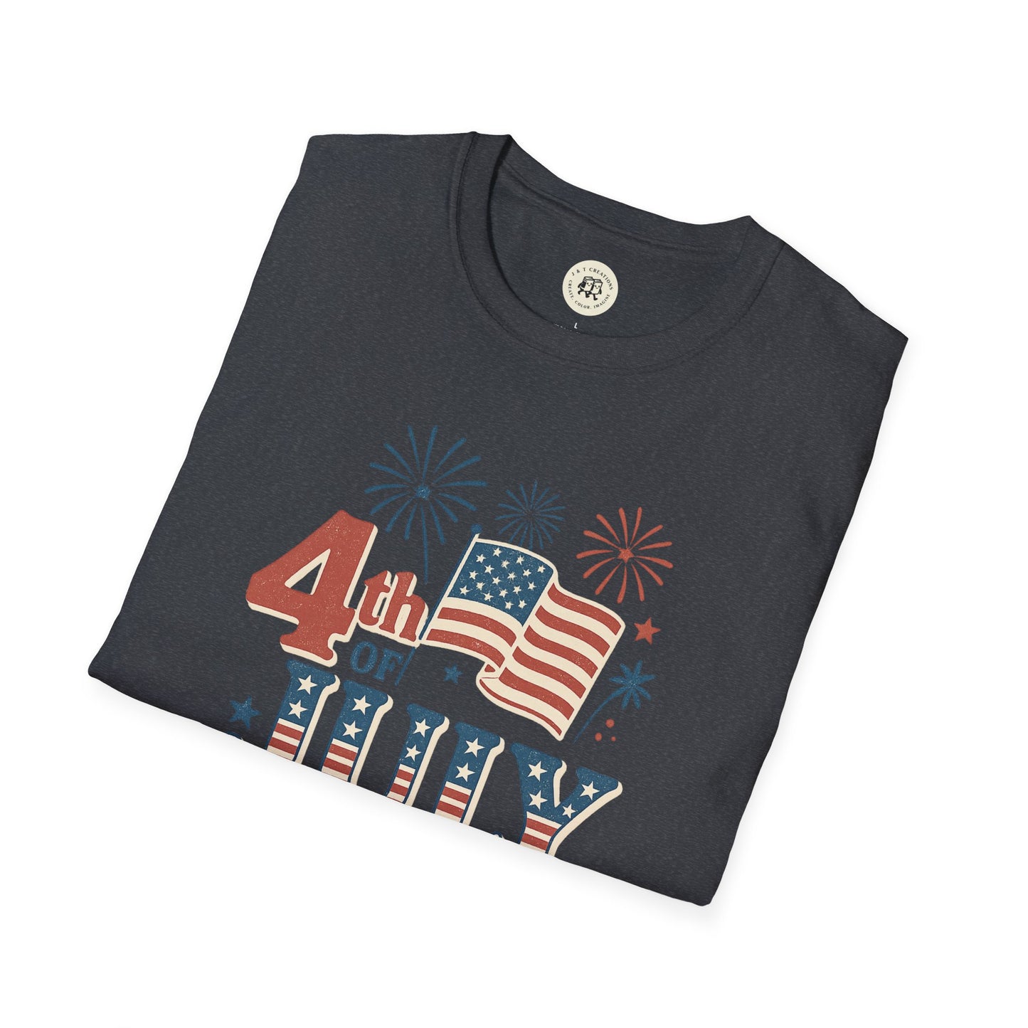 Fourth of July Fireworks Shirt - Patriotic Tee