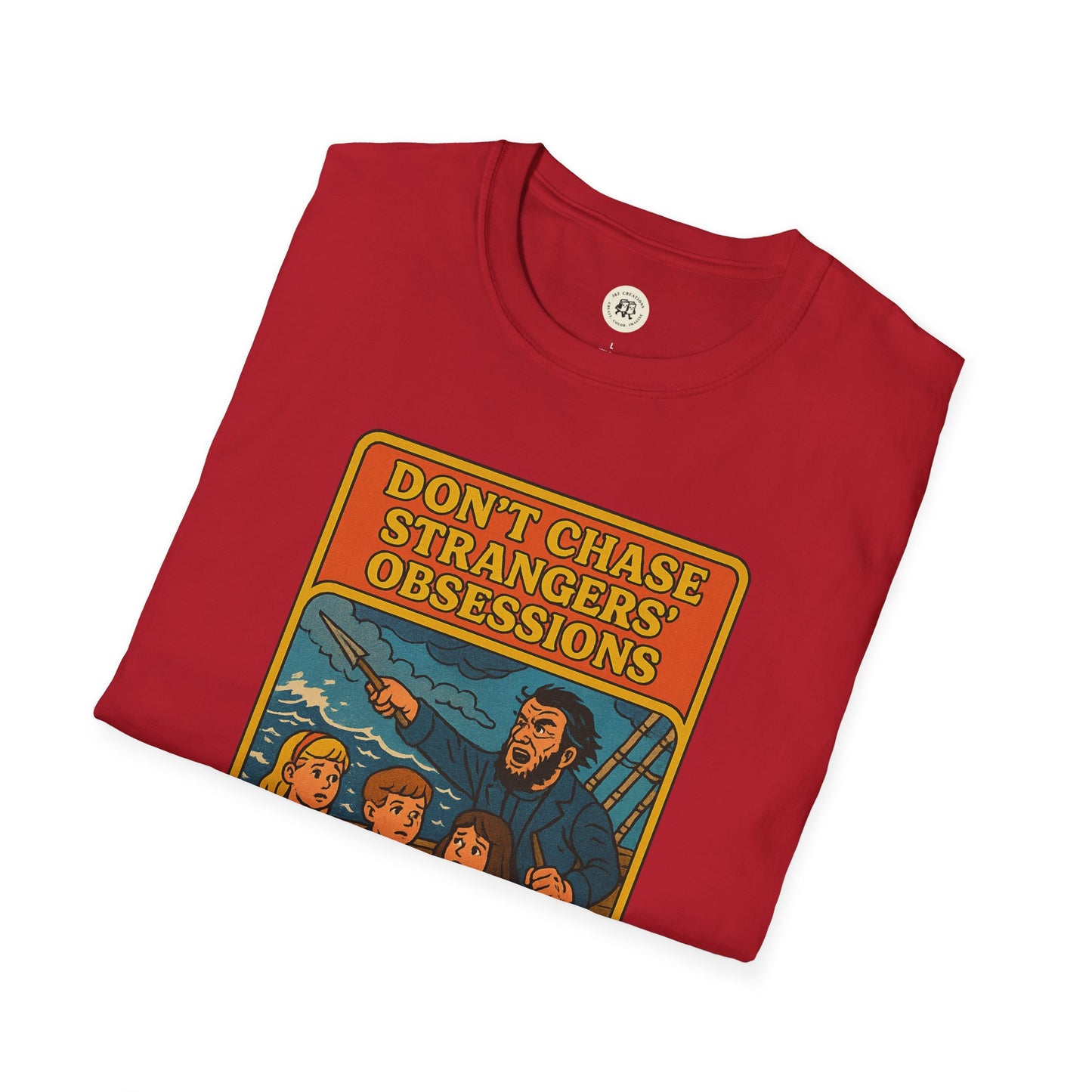 Moby Dick Graphic T-Shirt with Vintage Design