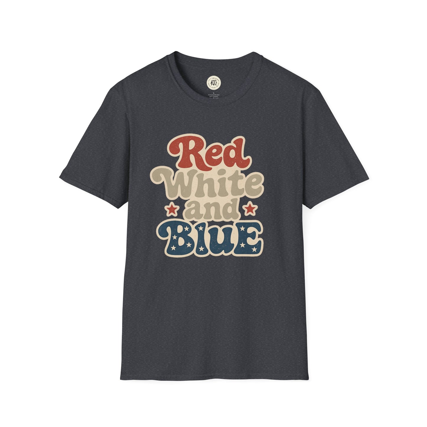 Red White and Blue, Fourth of July, Independence Day, Memorial Day, Veteran's Day, Casual