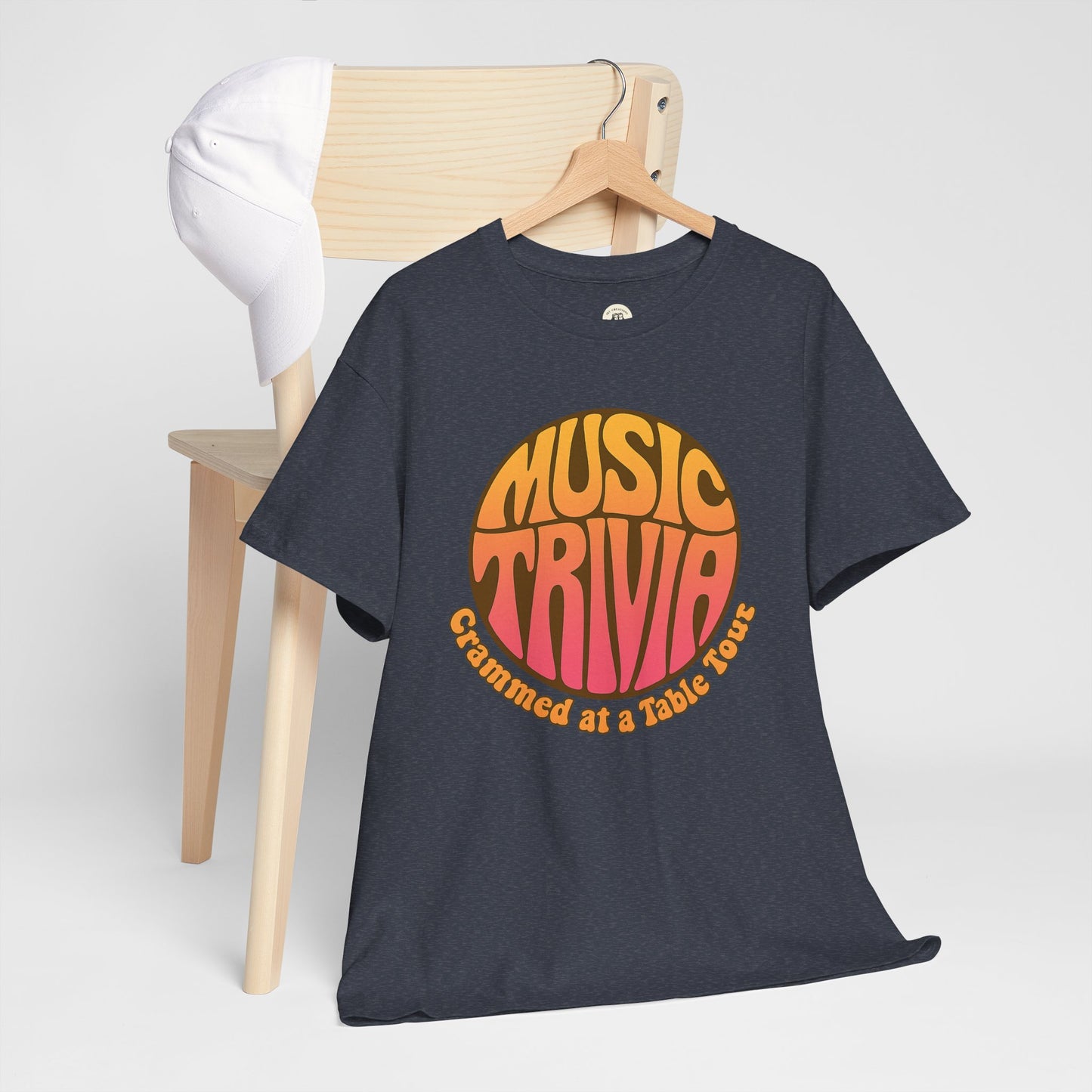 Vintage Music Trivia T-Shirt Retro Design