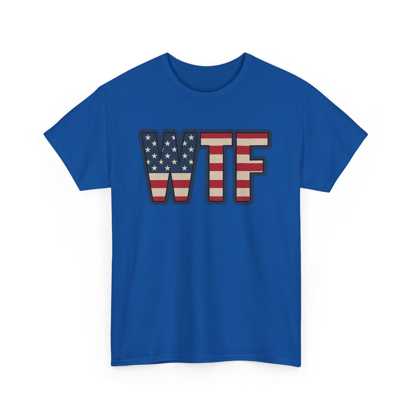Patriotic Humor T-Shirt with USA Flag Design