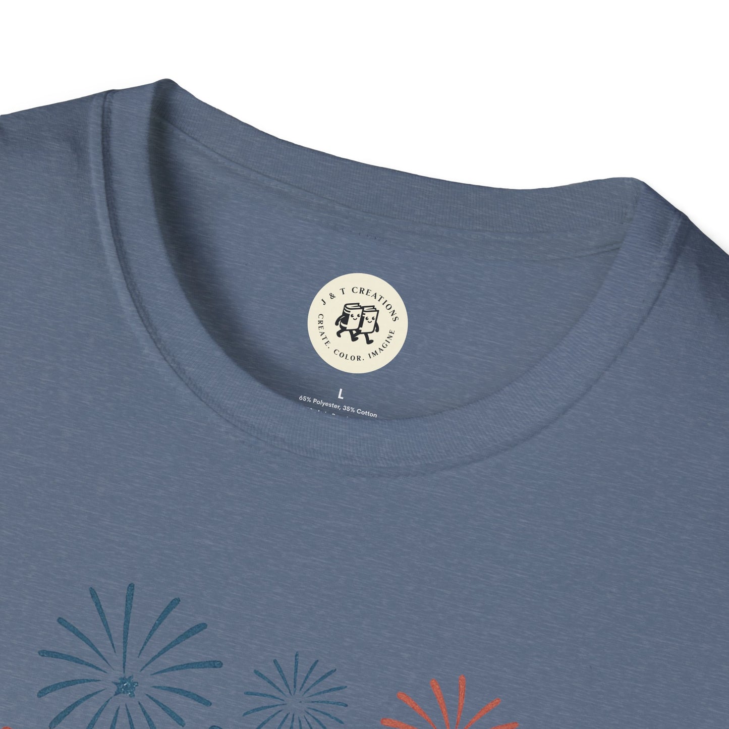 Fourth of July Fireworks Shirt - Patriotic Tee