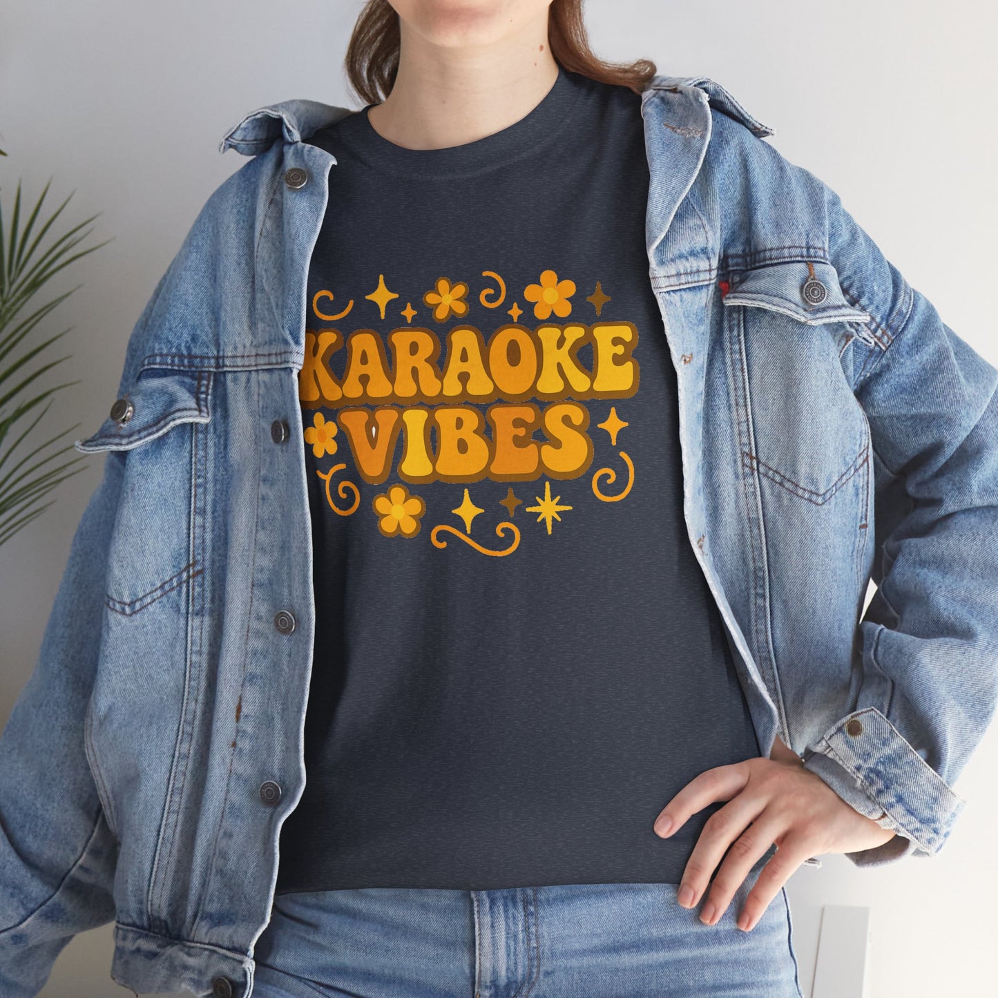 Karaoke Vibes T-Shirt Soft Retro Style Tee