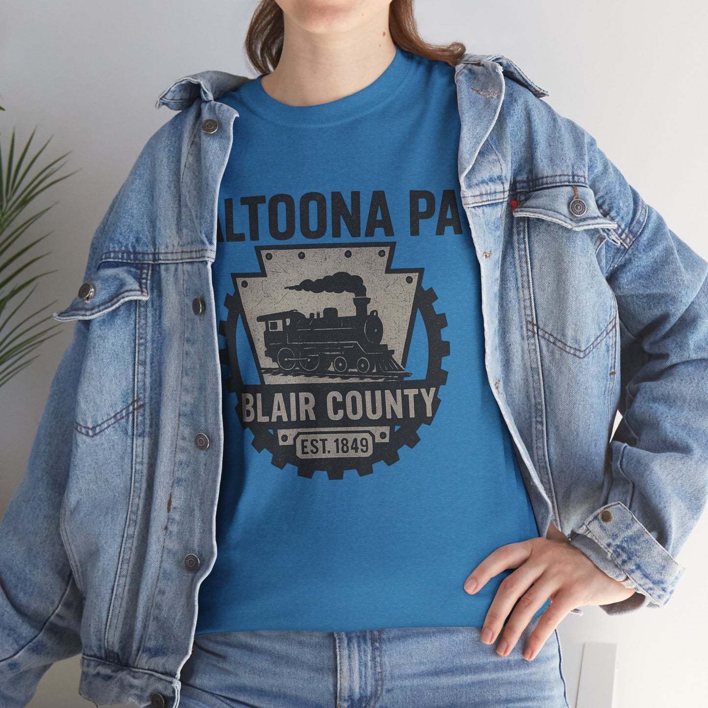 Altoona PA T-Shirt Blair County Vintage Train