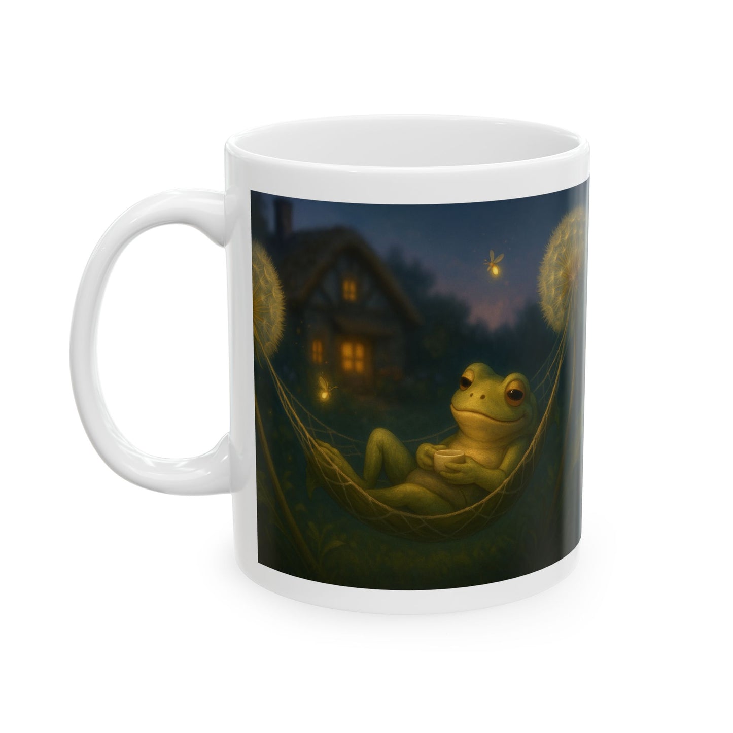 Charming Frog Mug - Perfect Gift for Nature Lovers, Unique Kitchen Decor, Cute Coffee Cup, Animal Lover Present, Garden Inspired Drinkware