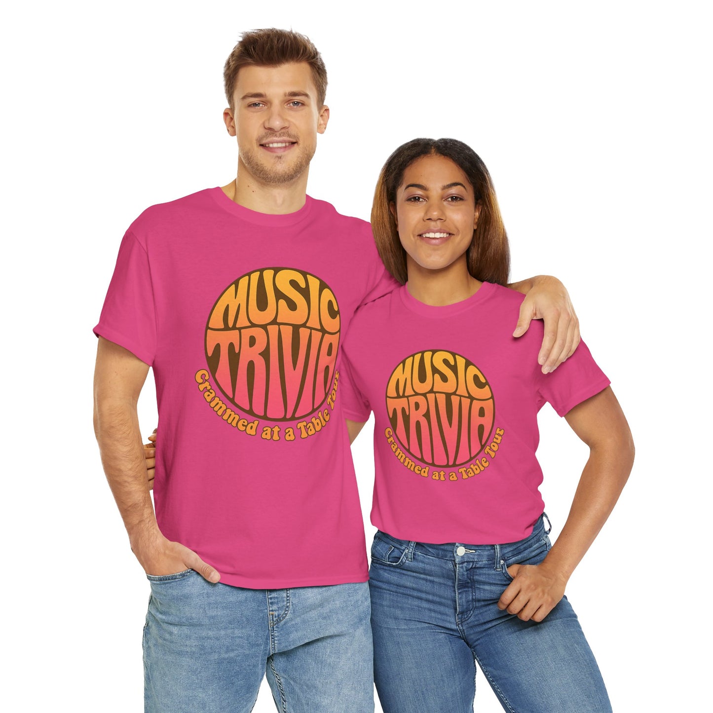 Vintage Music Trivia T-Shirt Retro Design