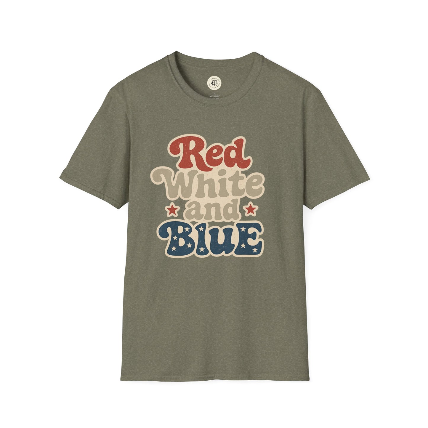 Red White and Blue, Fourth of July, Independence Day, Memorial Day, Veteran's Day, Casual