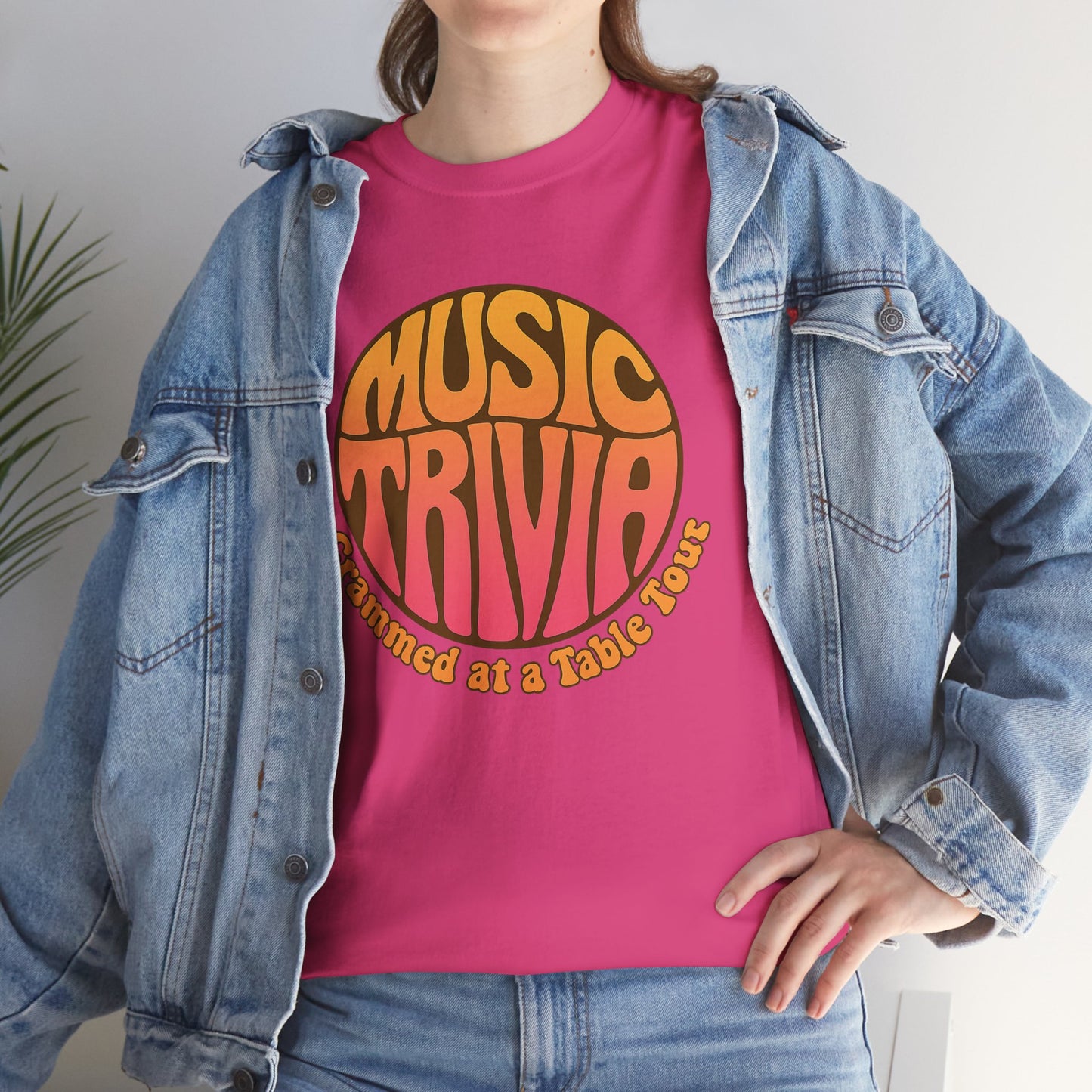 Vintage Music Trivia T-Shirt Retro Design