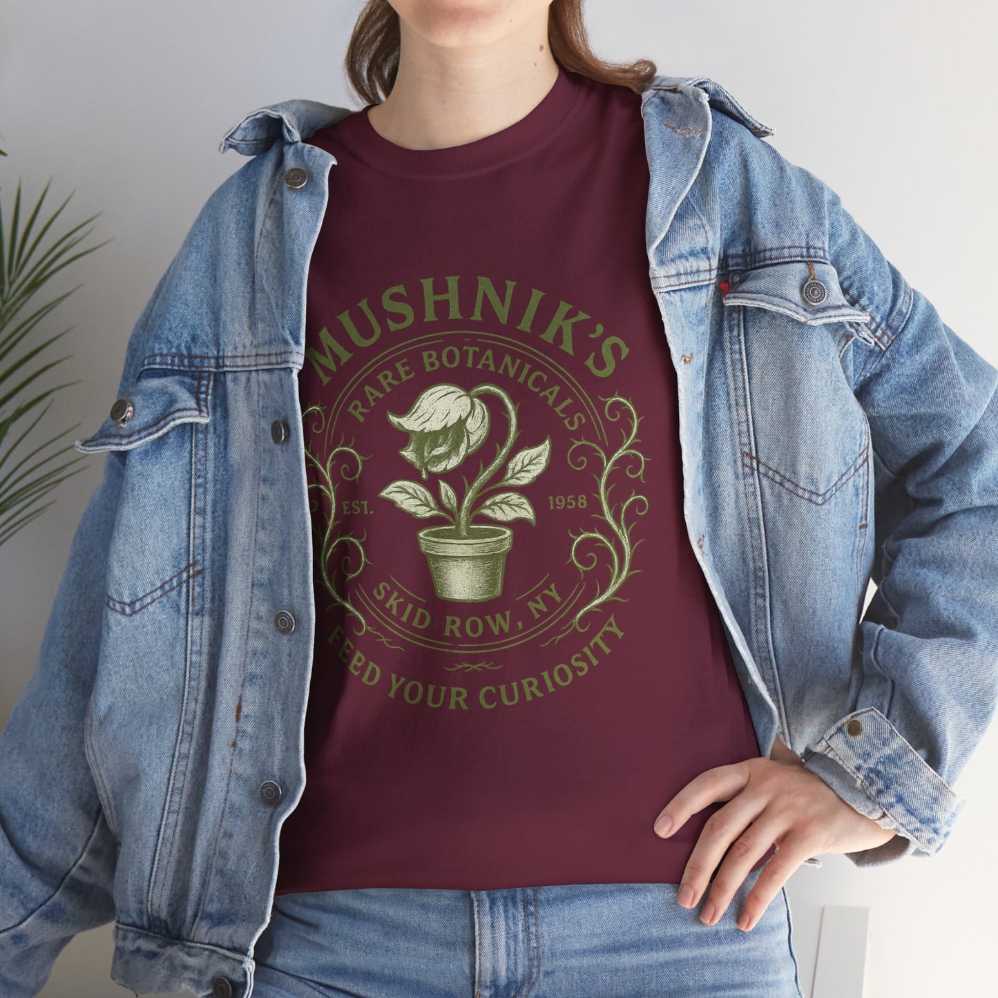 Little Shop of Horrors T-Shirt β Botanical Design