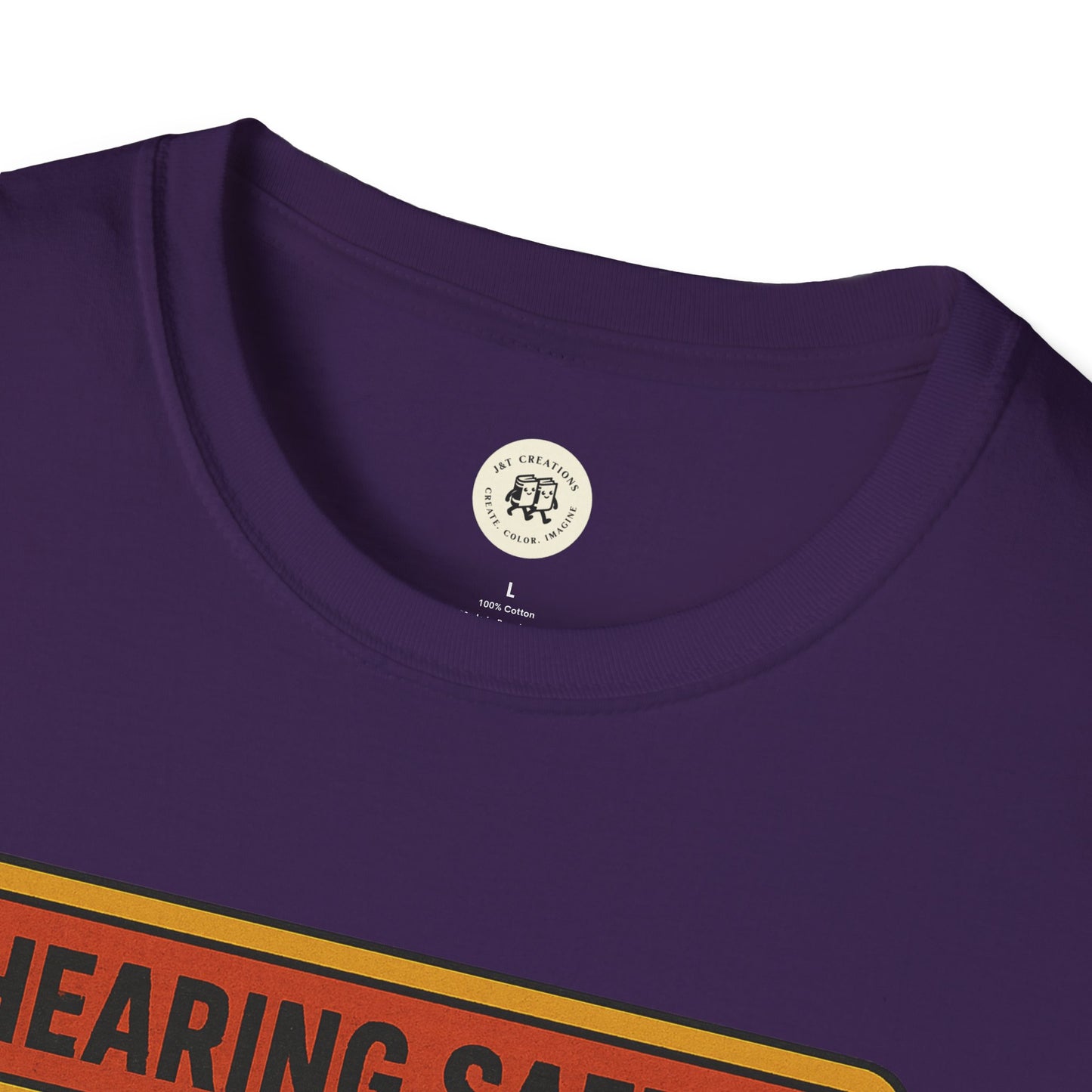 Nirvana Retro Safety Shirt T-Shirt for Hearing Awareness
