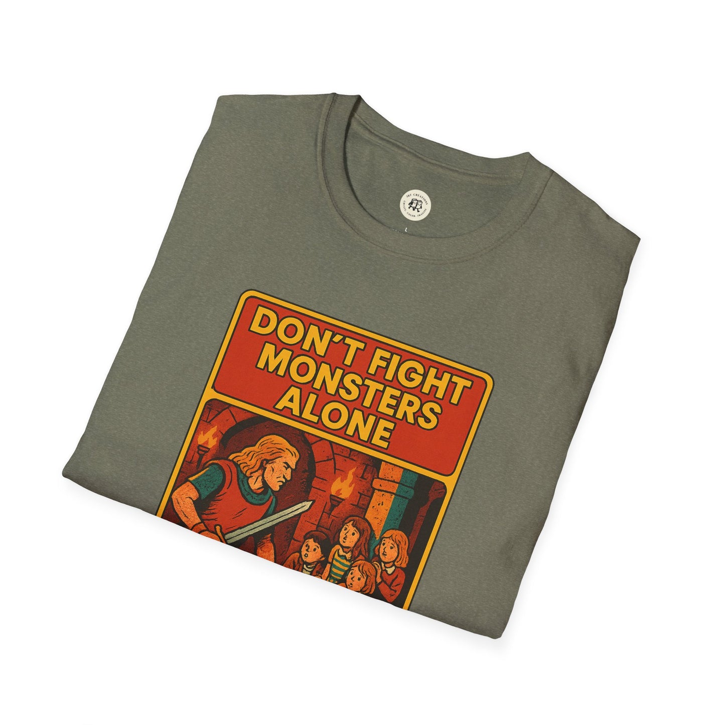 Beowolf Bravery T-Shirt - Courage & Safety Design