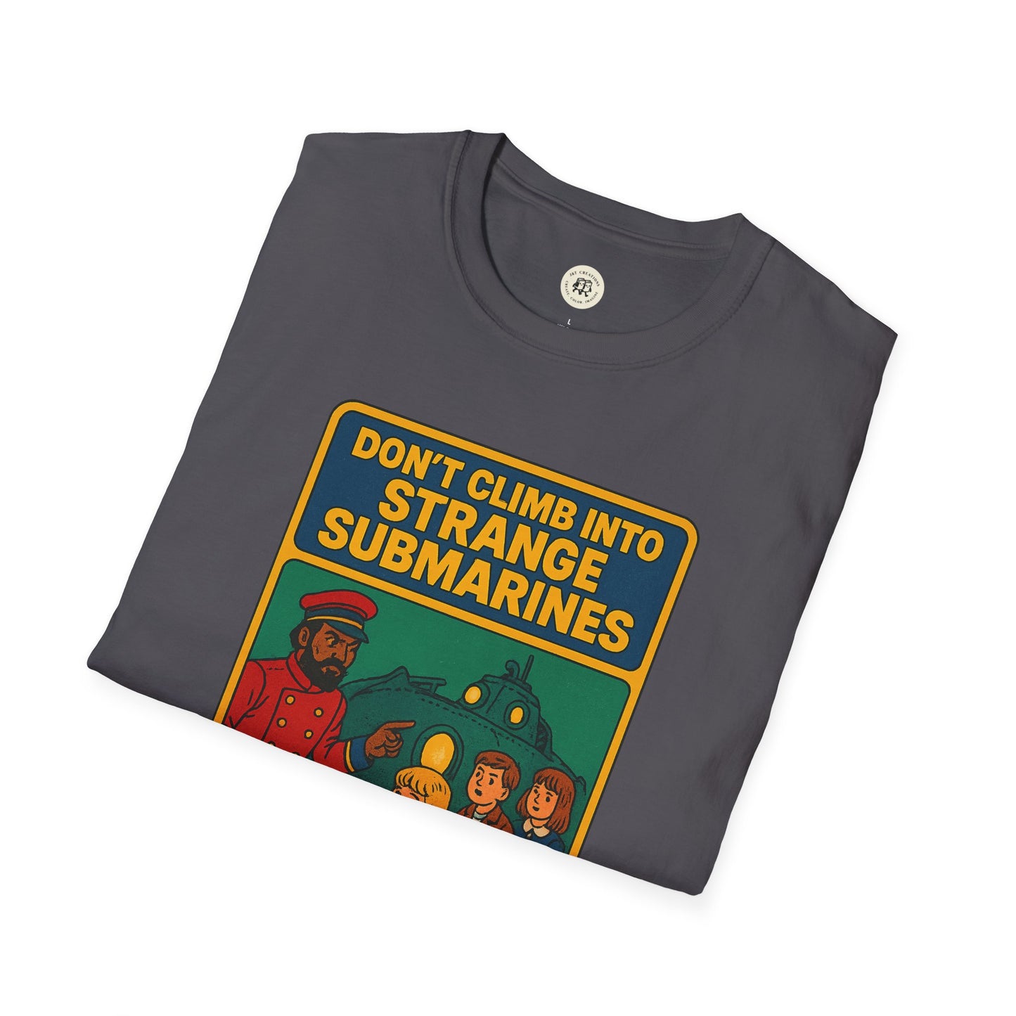 Captain Nemo Graphic T-Shirt for Kids - Fun & Safe