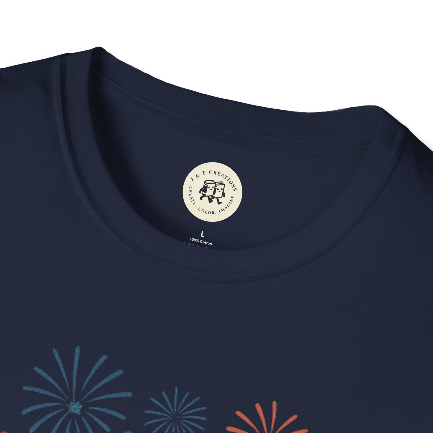 Fourth of July Fireworks Shirt - Patriotic Tee