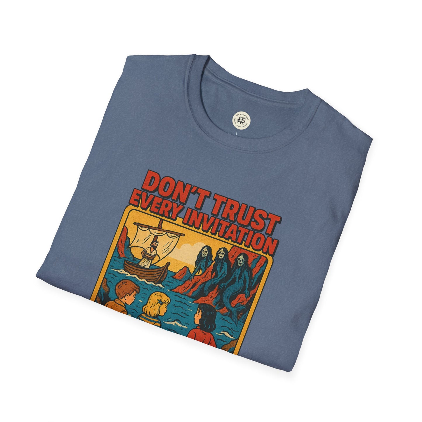 Vintage Odysseus Graphic Tee β Classic Safety Design