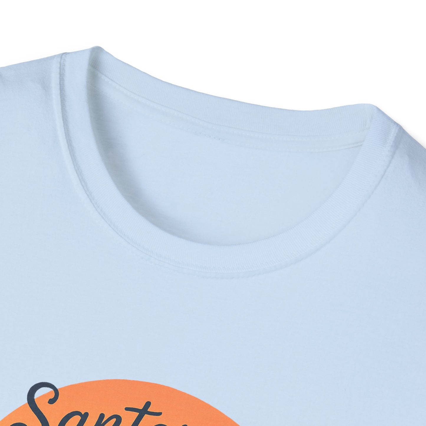 Santorini Sunset T-Shirt | Greece Mediterranean Travel Shirt | Greek Island Summer Tee | Coastal Graphic | Wanderlust Gift