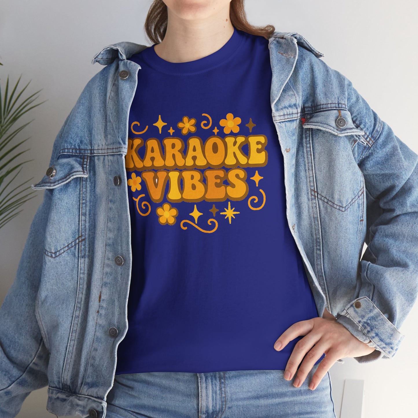 Karaoke Vibes T-Shirt Soft Retro Style Tee