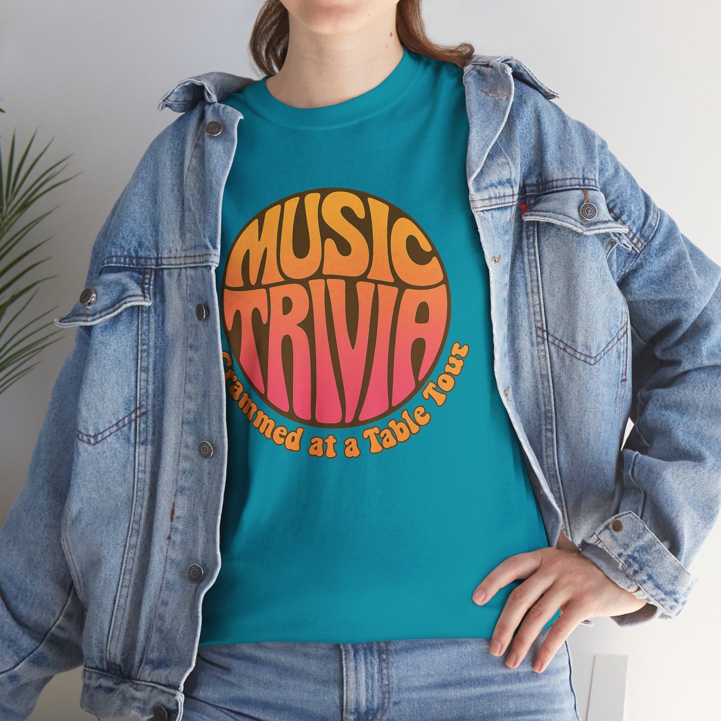 Vintage Music Trivia T-Shirt Retro Design