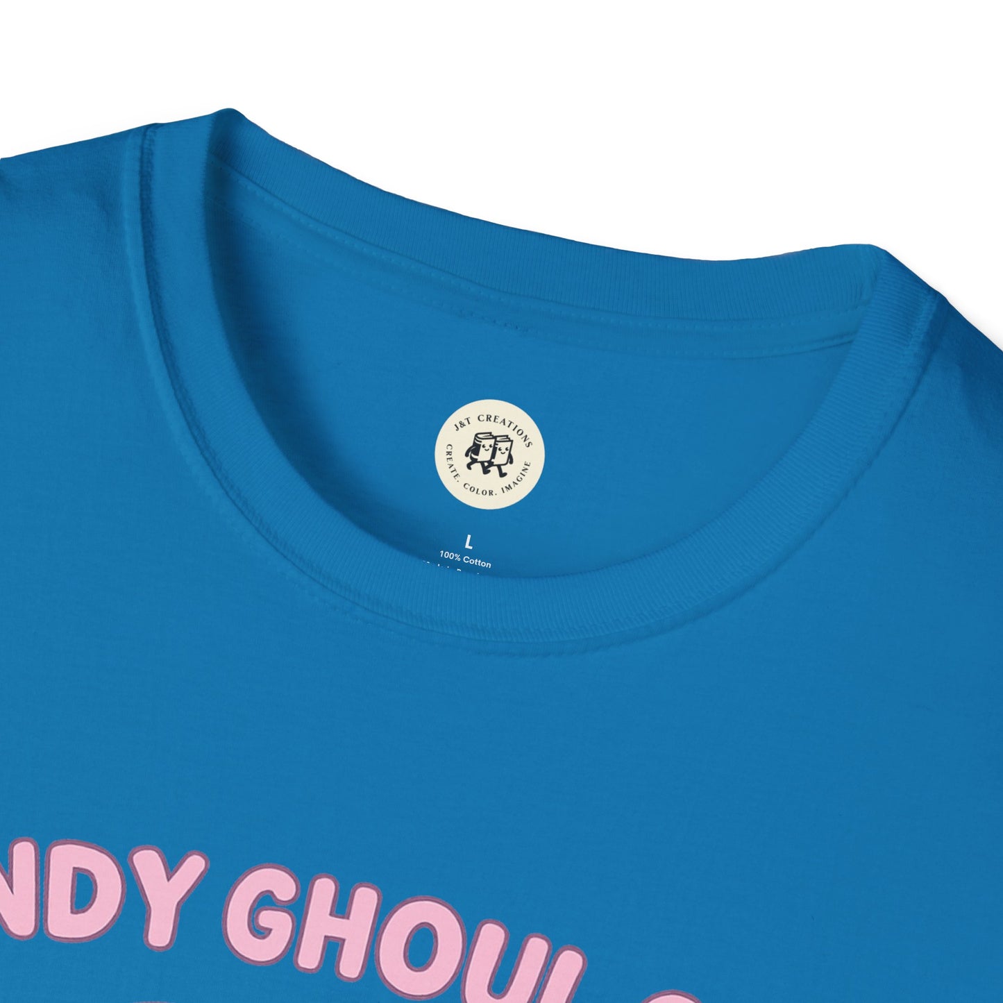 Kawaii Halloween Ghost Shirt - Cute Candy Ghoul Tee