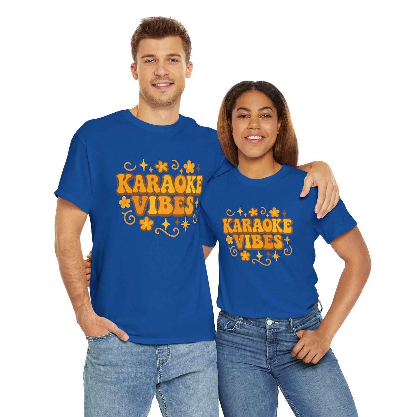 Karaoke Vibes T-Shirt Soft Retro Style Tee