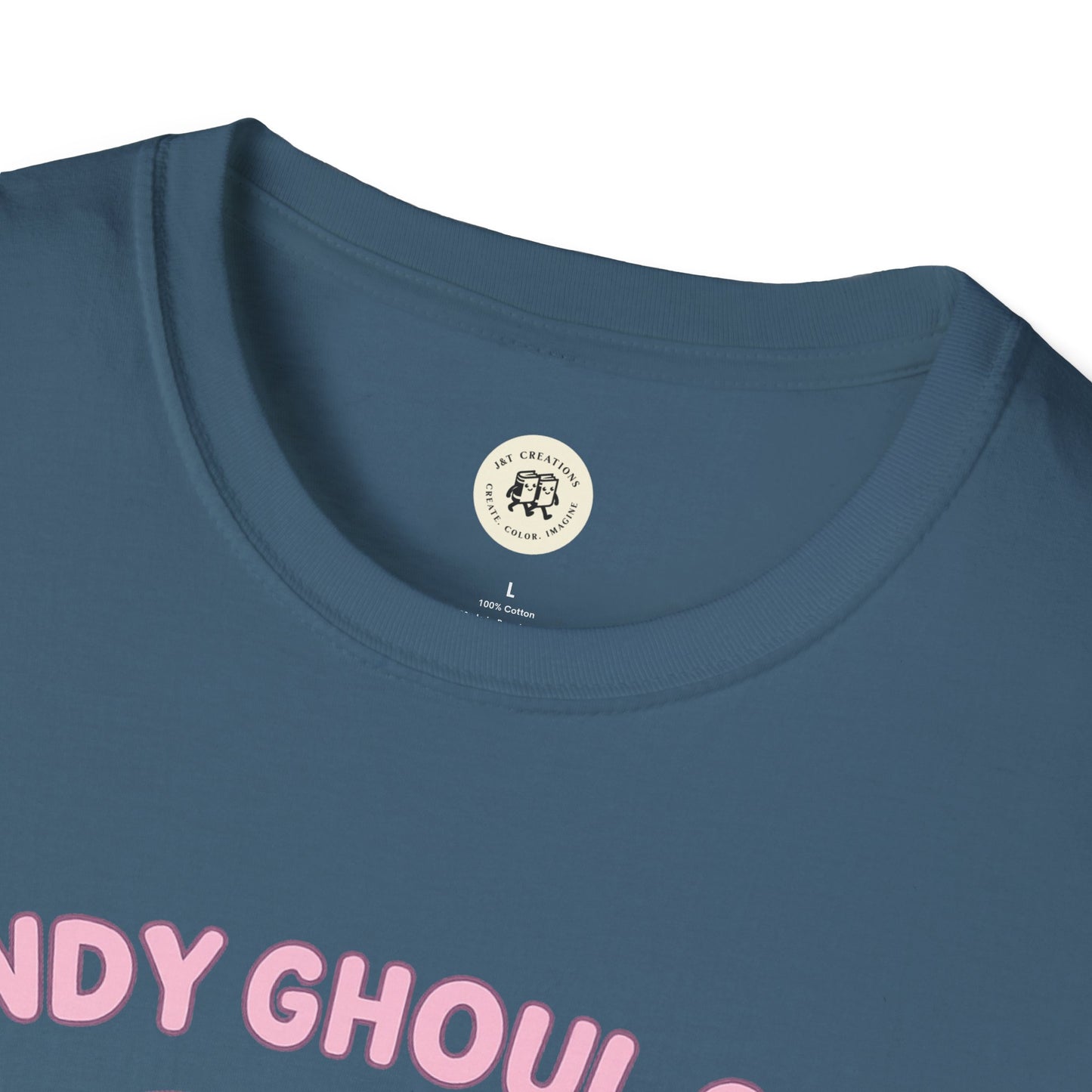 Kawaii Halloween Ghost Shirt - Cute Candy Ghoul Tee
