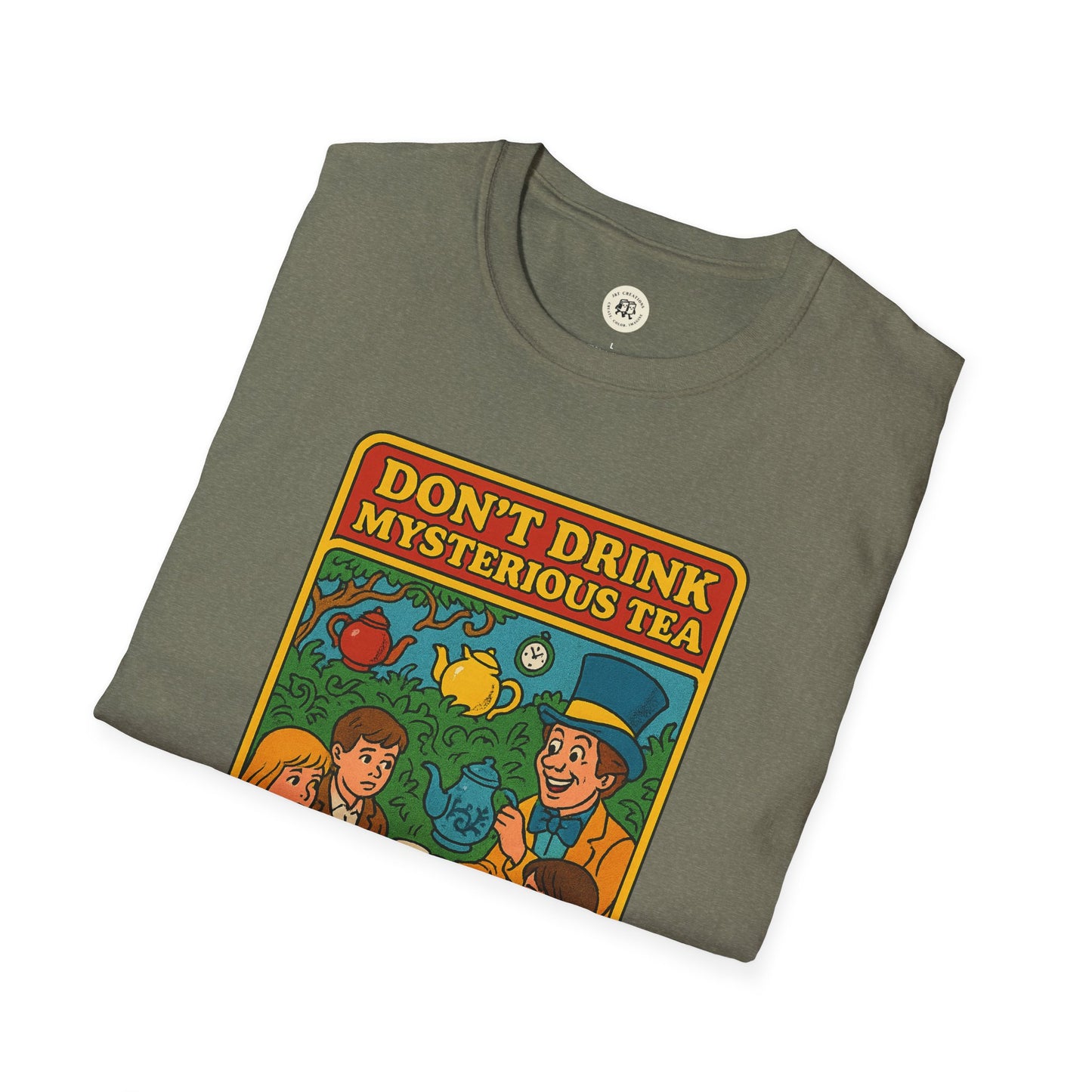 Mad Hatter Food Safety Shirt - Fun Tea Design