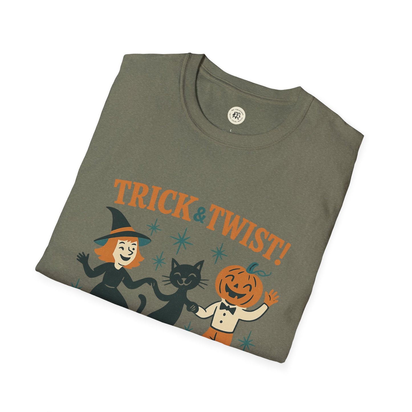 Halloween graphic t-shirt Retro