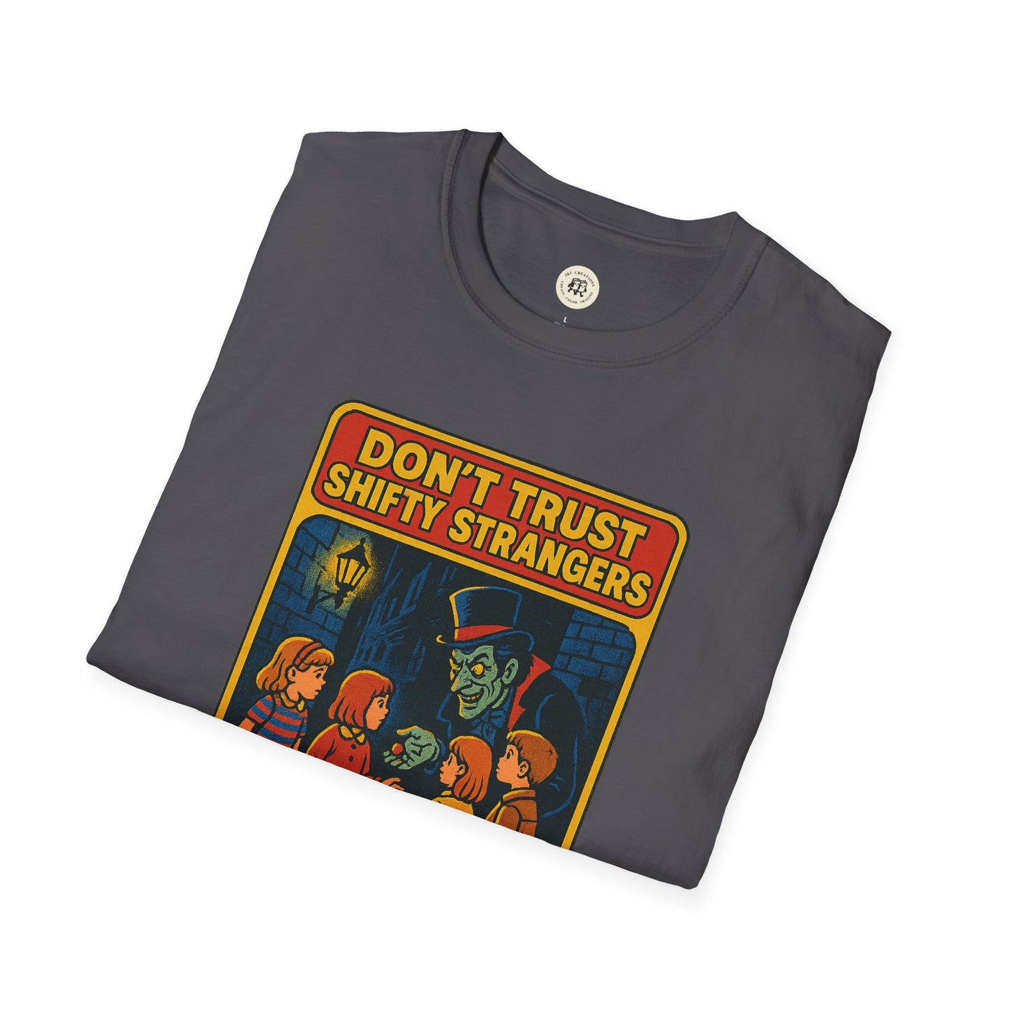 Retro Stranger Danger Shirt Safety Tee