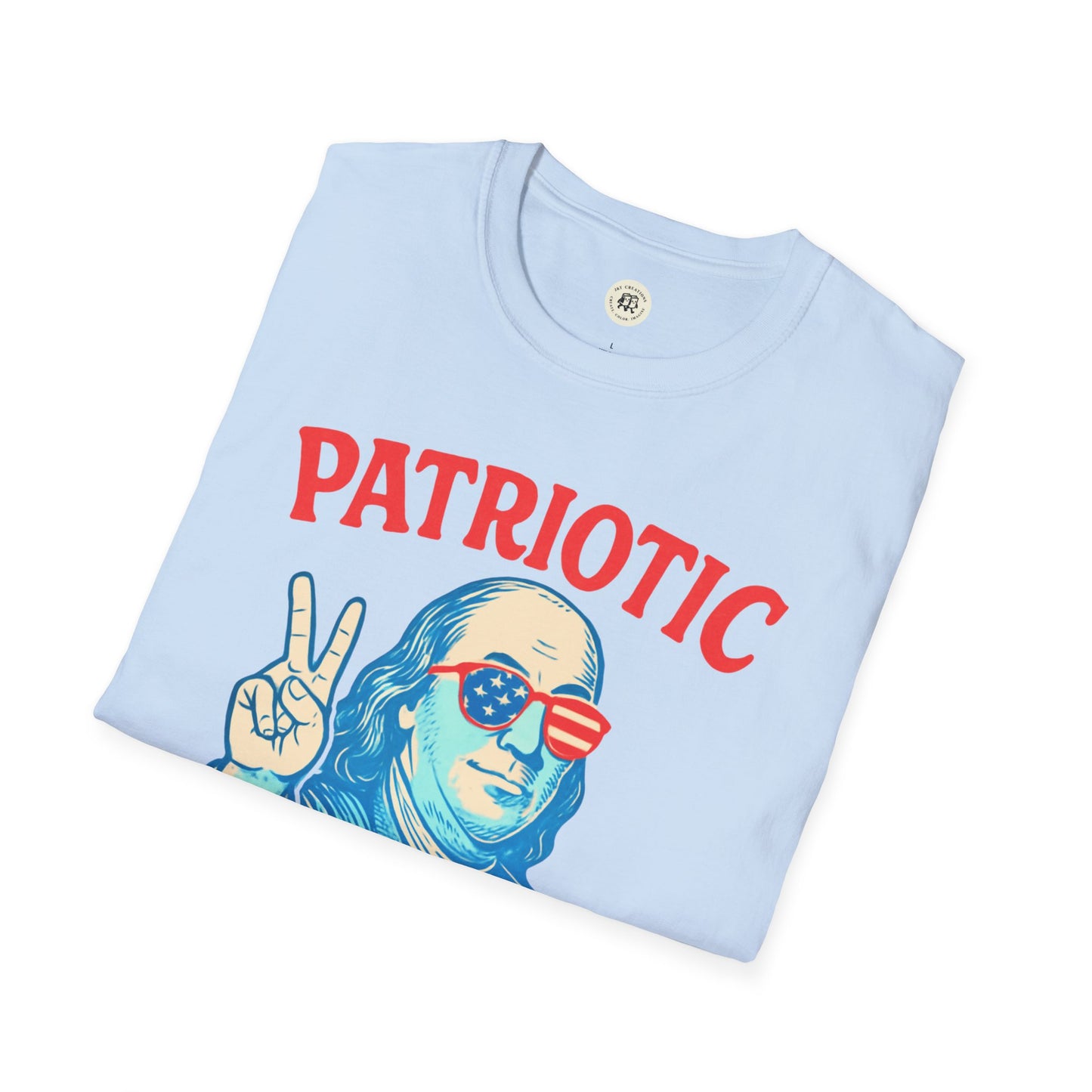 Patriotic Ben Franklin T-Shirt with Vintage Vibes