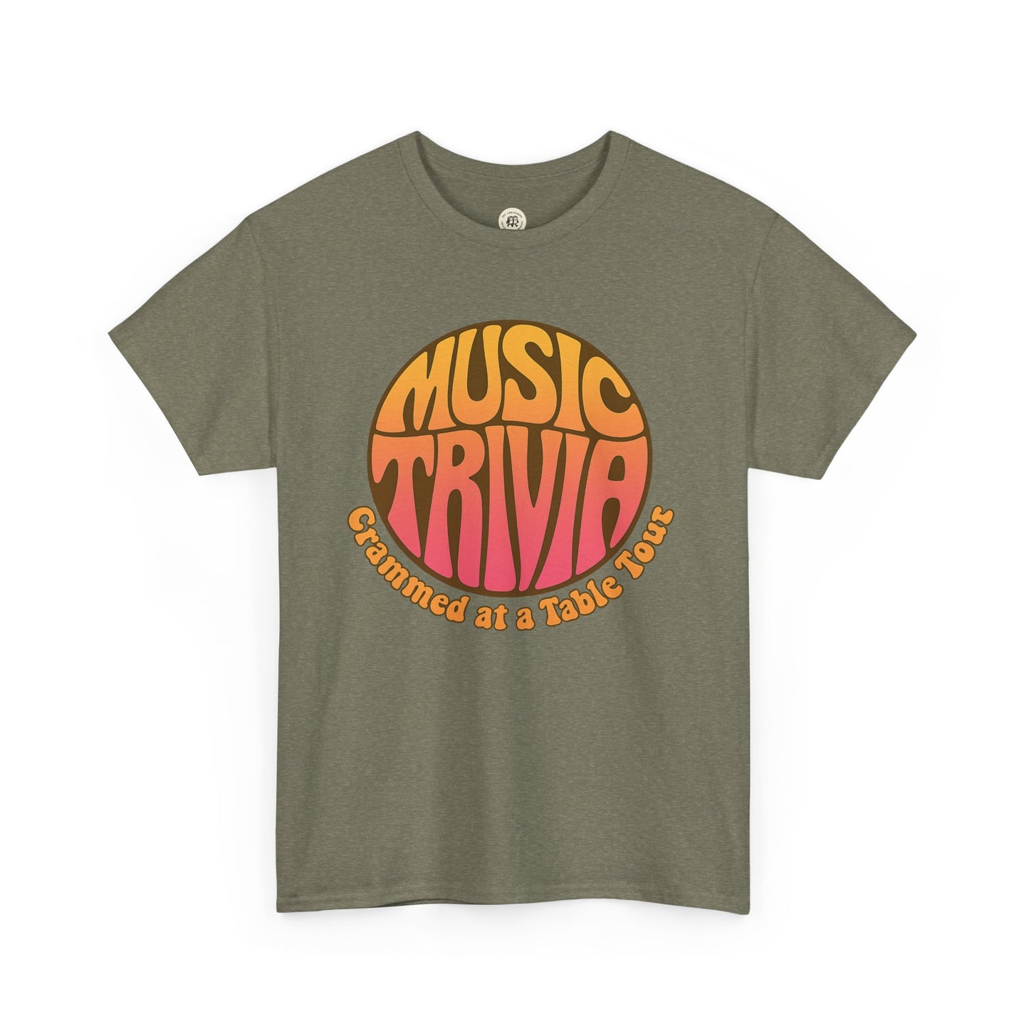 Vintage Music Trivia T-Shirt Retro Style