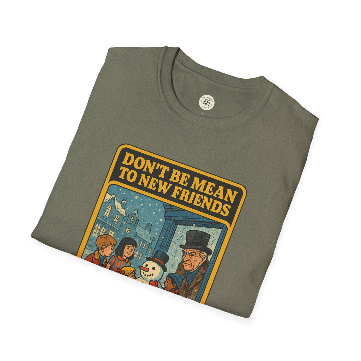 Ebenezer Scrooge Empathy T-Shirt β Kindness Design