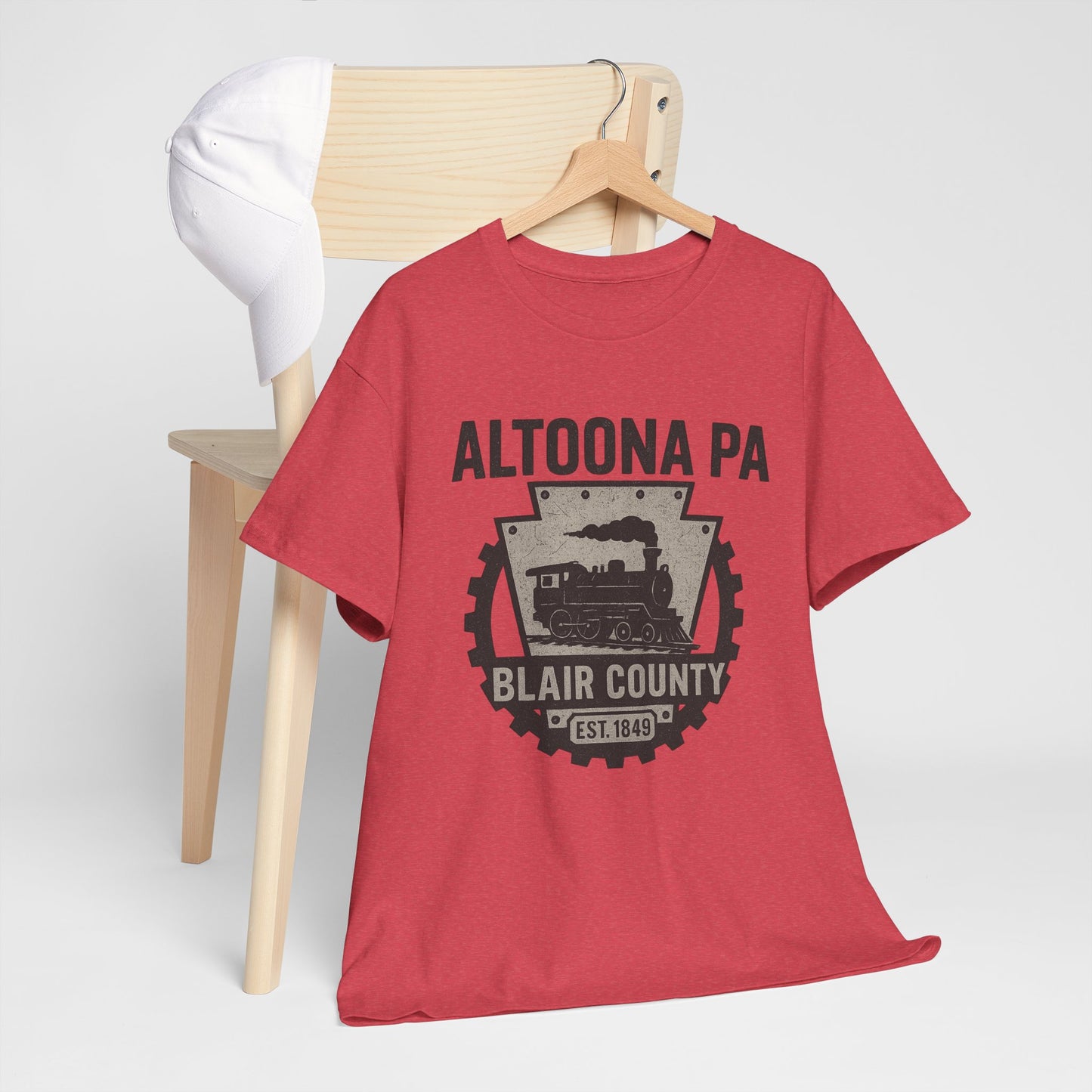 Altoona PA T-Shirt Blair County Vintage Train