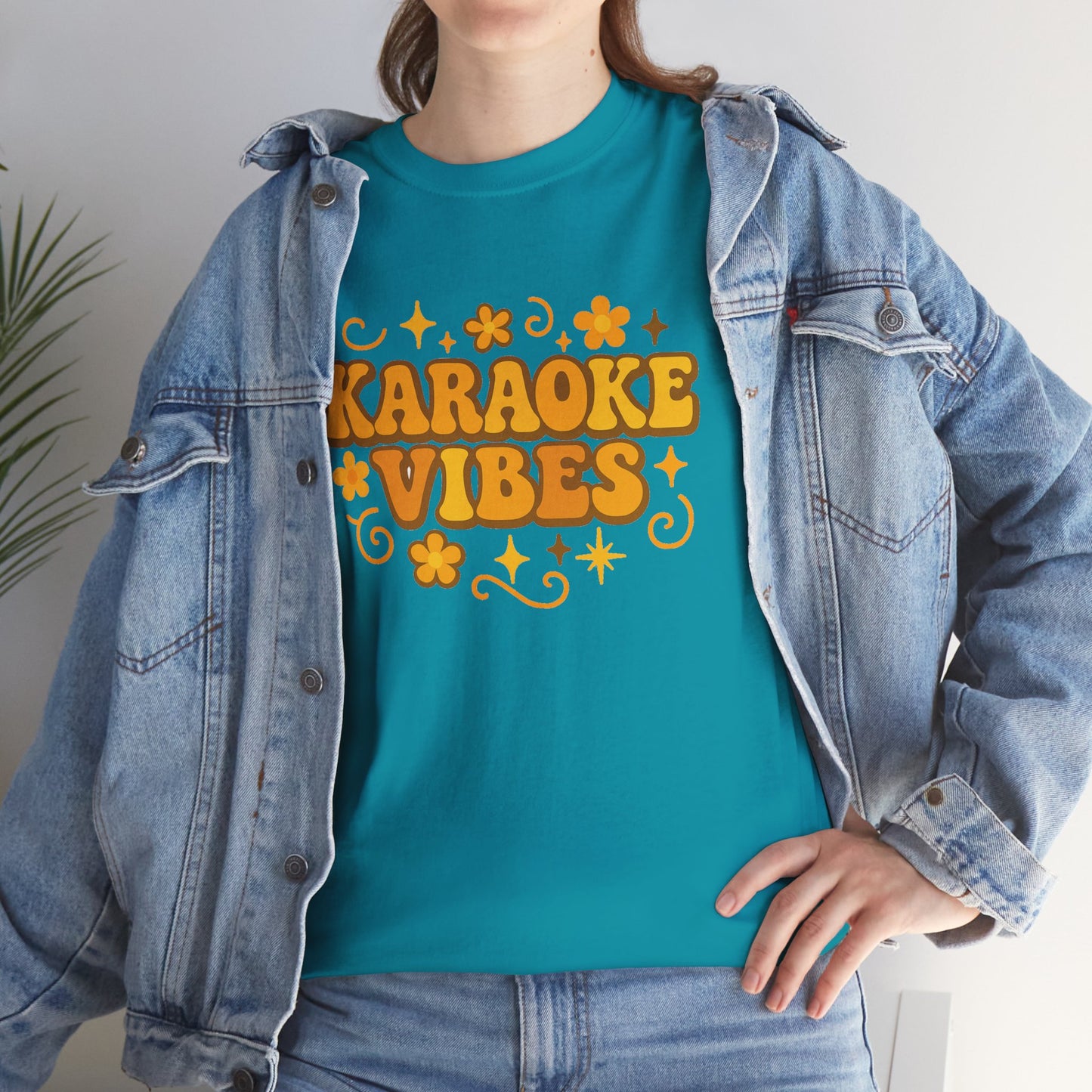 Karaoke Vibes T-Shirt Soft Retro Style Tee