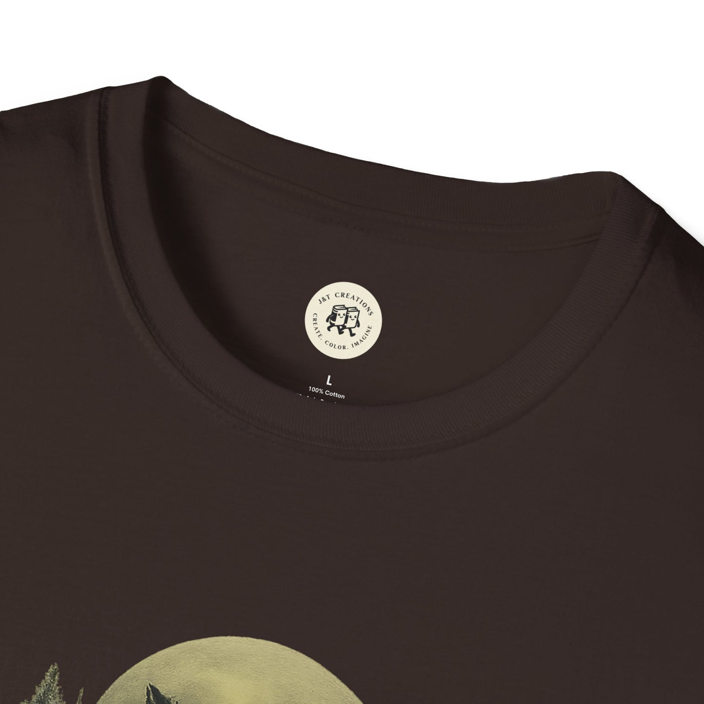 Halloween Graphic T-Shirt with Owl Design
