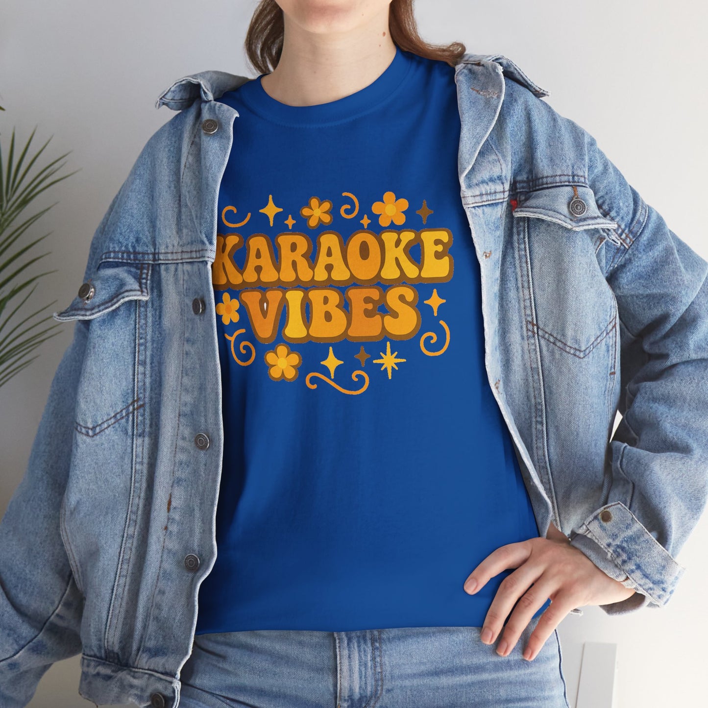 Karaoke Vibes T-Shirt Soft Retro Style Tee