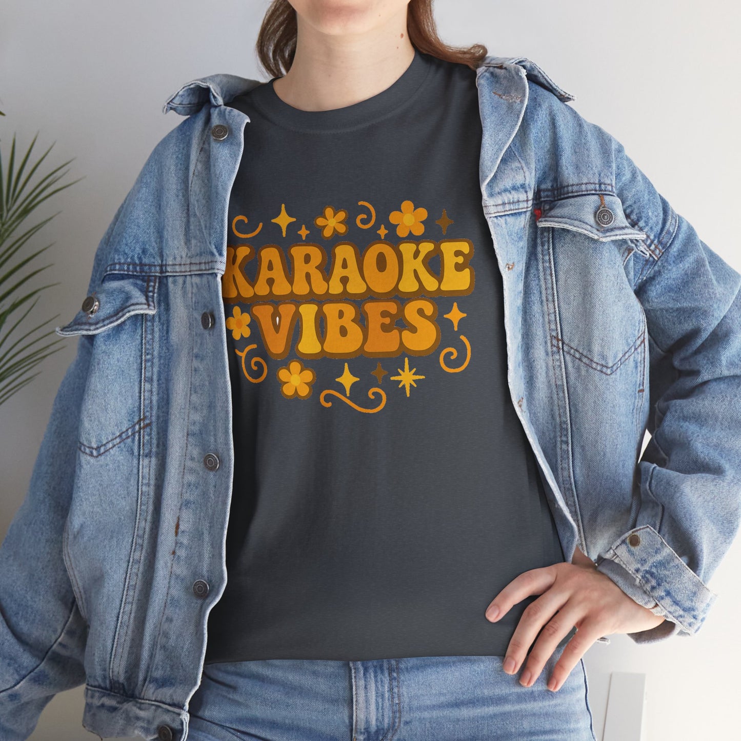 Karaoke Vibes T-Shirt Soft Retro Style Tee
