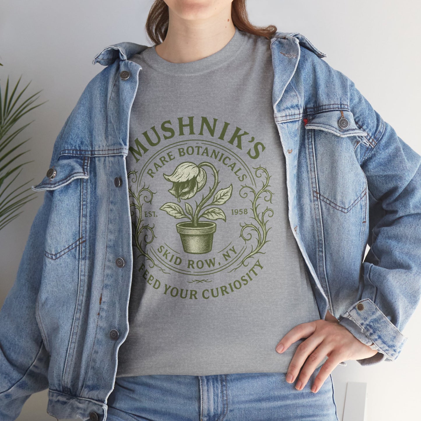 Little Shop of Horrors T-Shirt β Botanical Design
