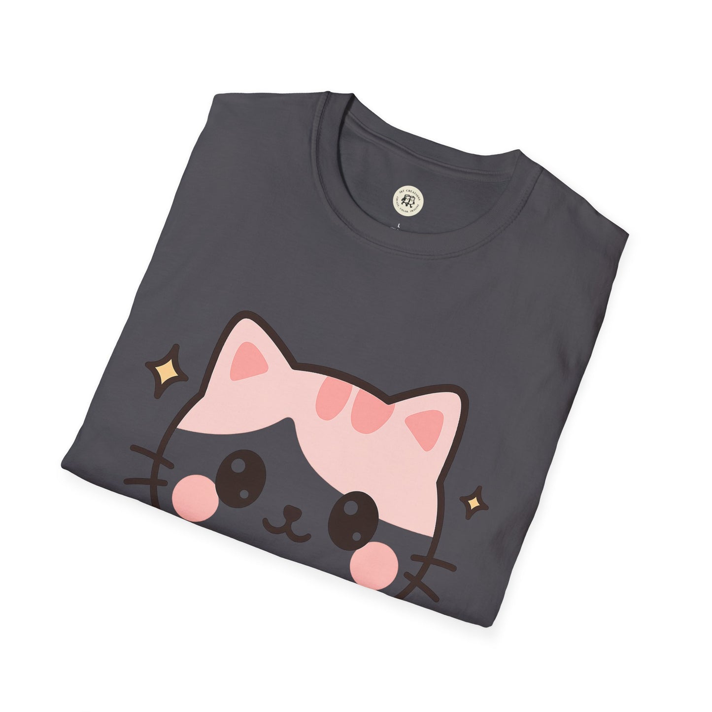 Kawaii Cat T-Shirt Cute Graphic Tee